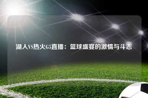 湖人VS热火G5直播：篮球盛宴的激情与斗志