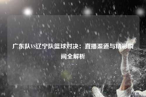 广东队VS辽宁队篮球对决：直播渠道与精彩瞬间全解析