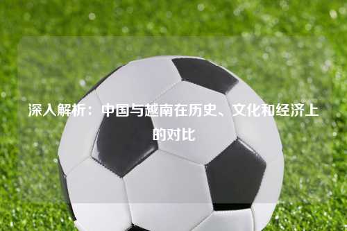 深入解析：中国与越南在历史、文化和经济上的对比