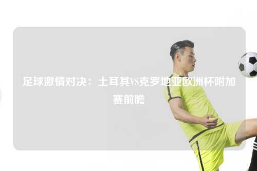 足球激情对决：土耳其VS克罗地亚欧洲杯附加赛前瞻