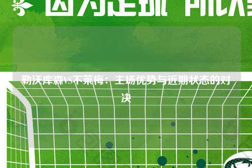 勒沃库森VS不莱梅：主场优势与近期状态的对决