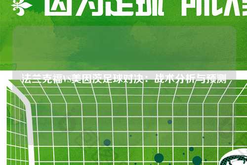 法兰克福VS美因茨足球对决：战术分析与预测