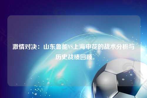 激情对决:山东鲁能VS上海申花的战术分析与历史战绩回顾