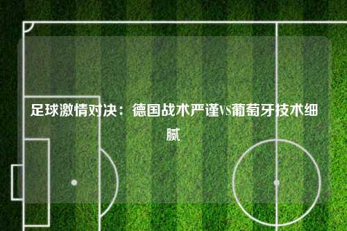 足球激情对决：德国战术严谨VS葡萄牙技术细腻